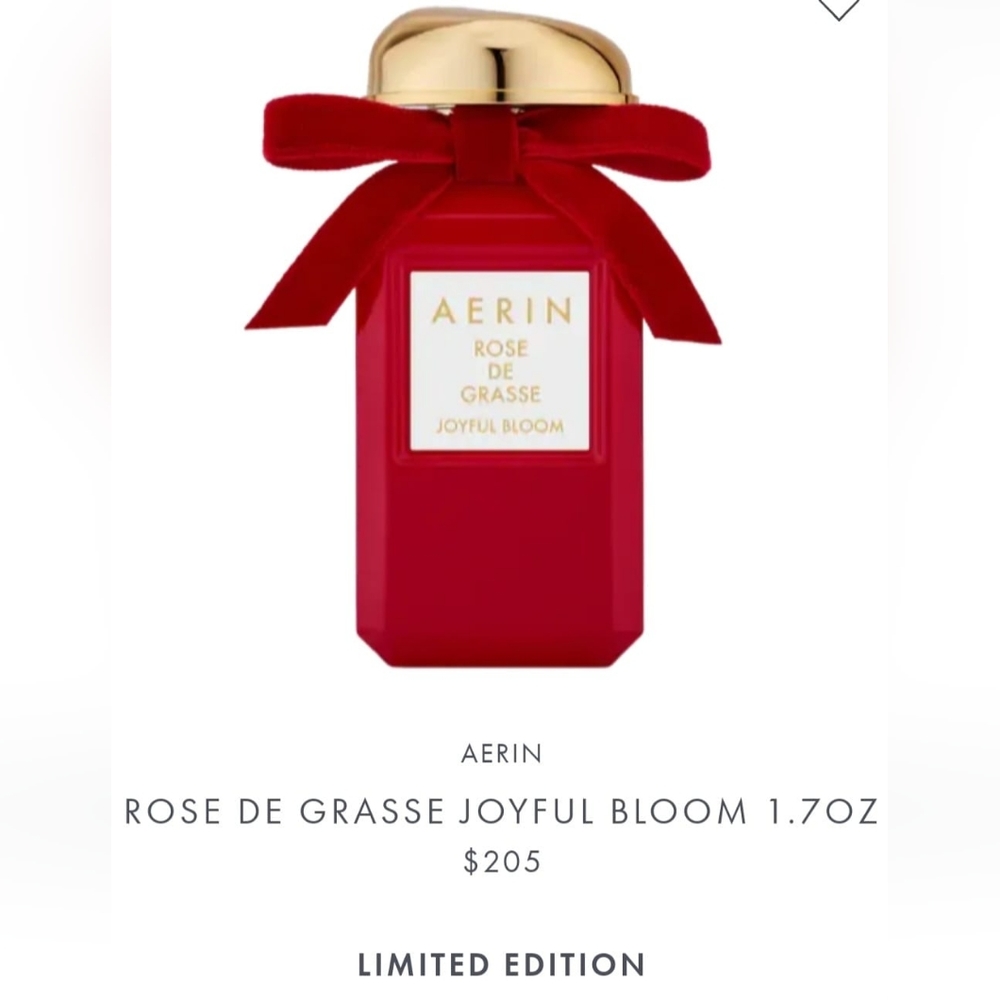 AERIN-Rose de Grasse Joyful Bloom Limited Edition 1.7fl.oz/50ml New with bag